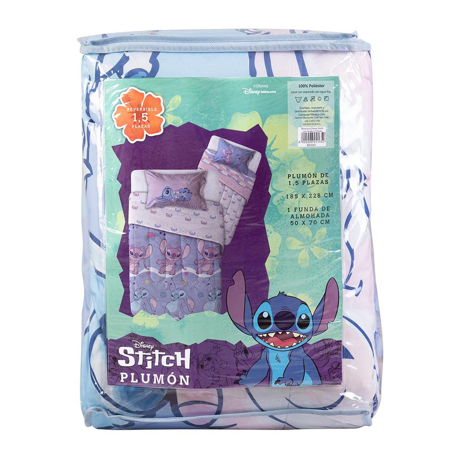 Plum&oacute;n Disney Lilo Stitch Galaxy / 1.5 Plazas image number 3.0