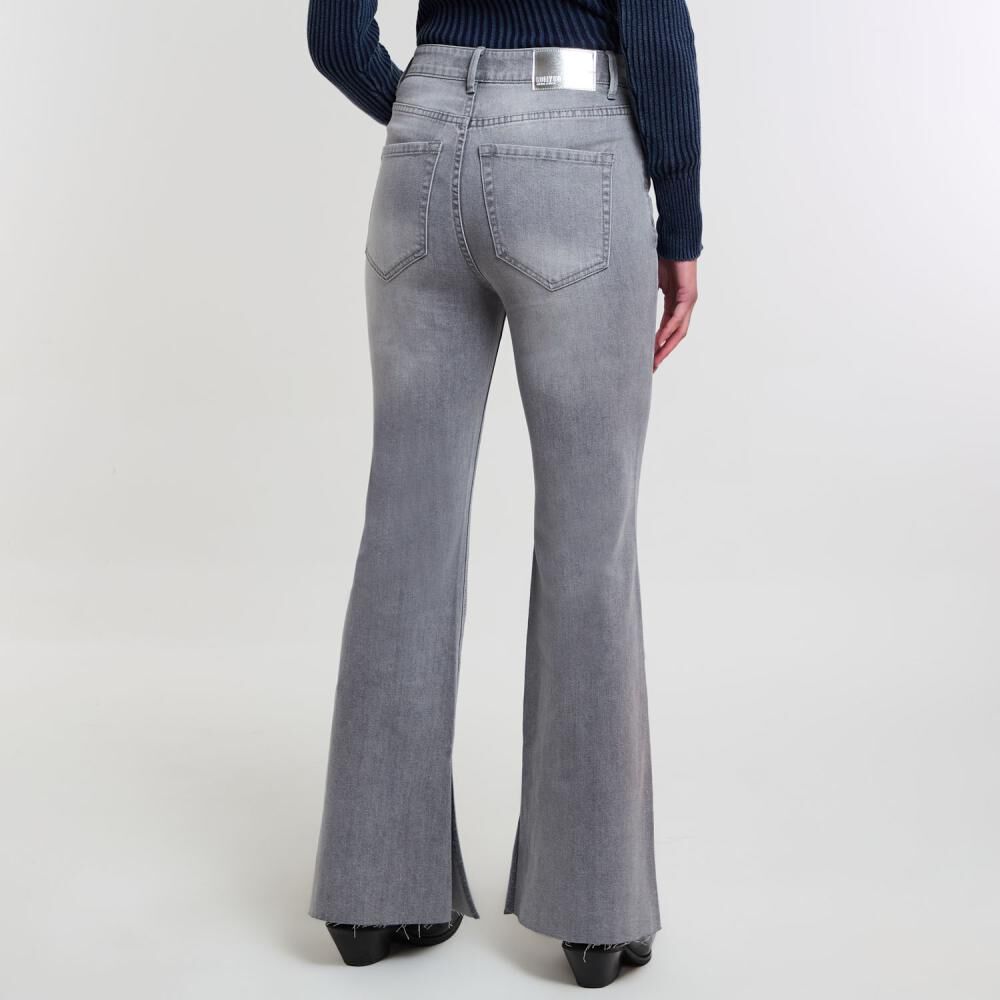 Jeans Tiro Medio Flare Mujer Rolly Go image number 3.0