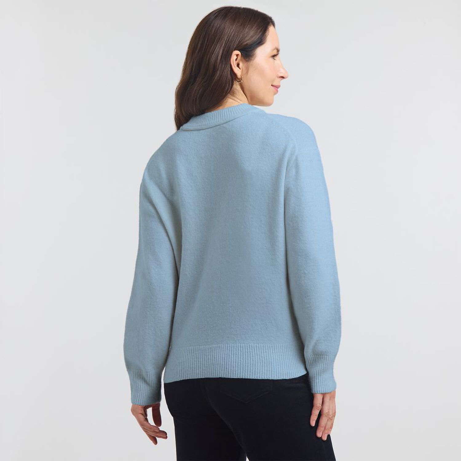 Sweater Regular Cuello Alto Mujer Geeps image number 1.0