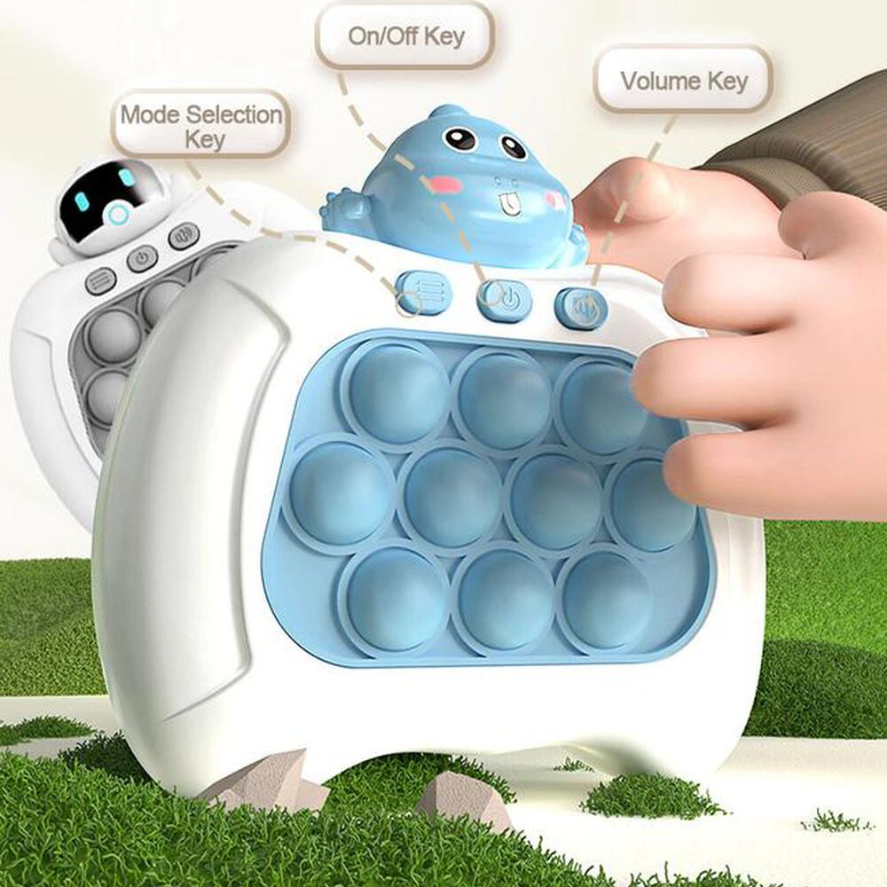 Juego Electronico Pop Its Juguete Antiestres Dinosaurio image number 1.0