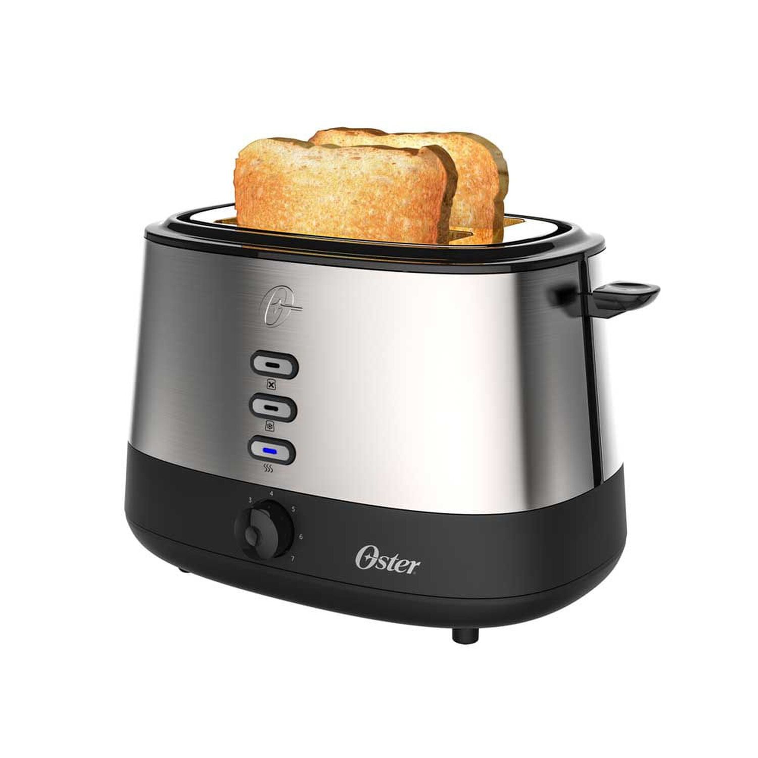Oster Tostador 2 Rebanadas En Acero Inoxidable Tssttr500