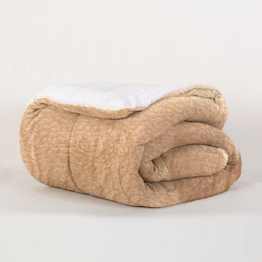 Plumon Coral Emboss King Beige image number 2.0