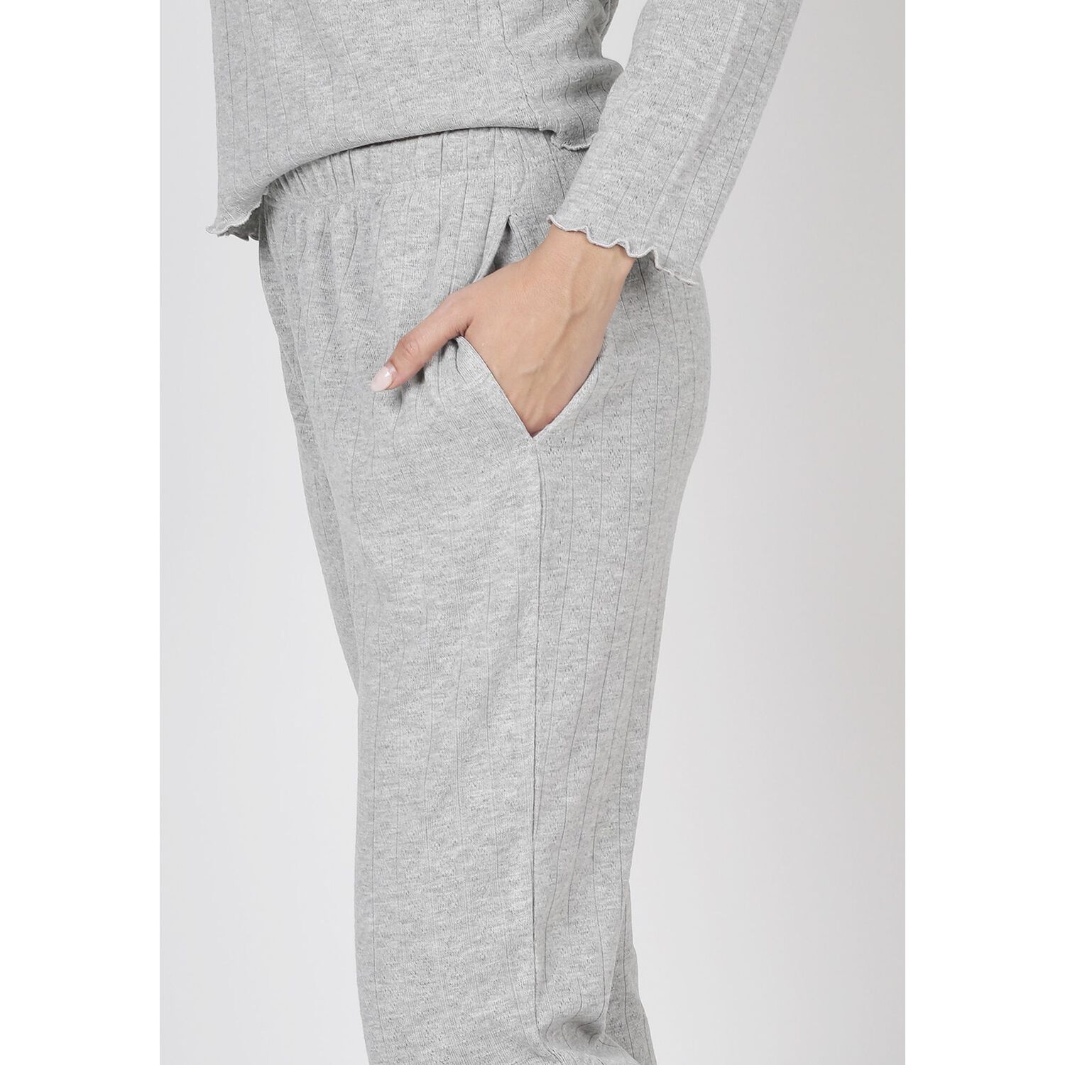 Pijama De Mujer Viscosa 60.1608m-gri image number 3.0