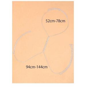 Cadena Para El Cuerpo Con Dise&ntilde;o De Diamante De Imitaci&oacute;n Pecho Entre Senos