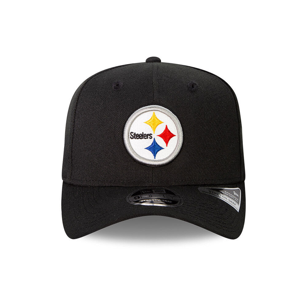 Jockey Pittsburgh Steelers Nfl 9fifty Stretch Snap Black New Era New Era image number 2.0