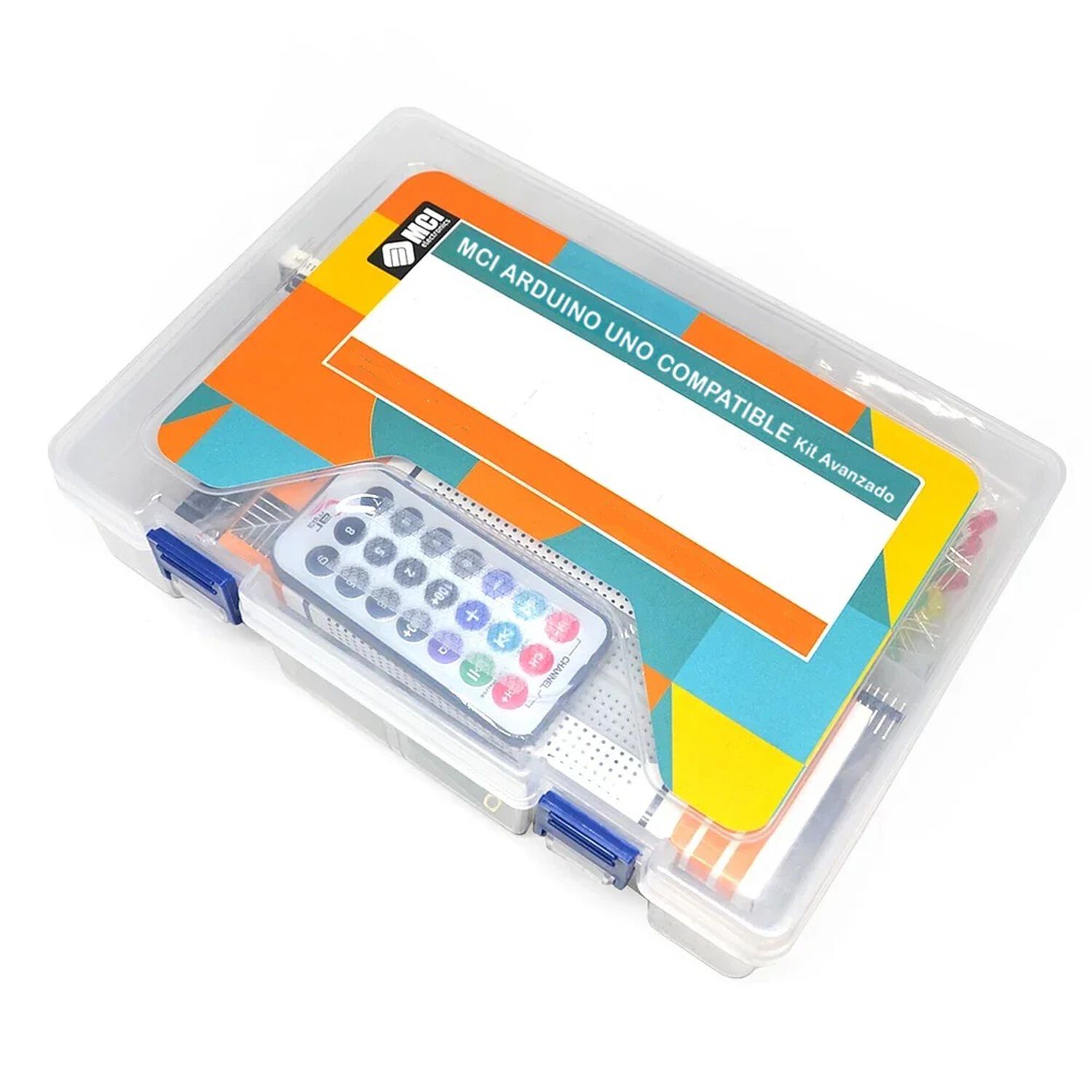 Kit Avanzado Arduino Compatible Con Componentes Electronicos image number 0.0