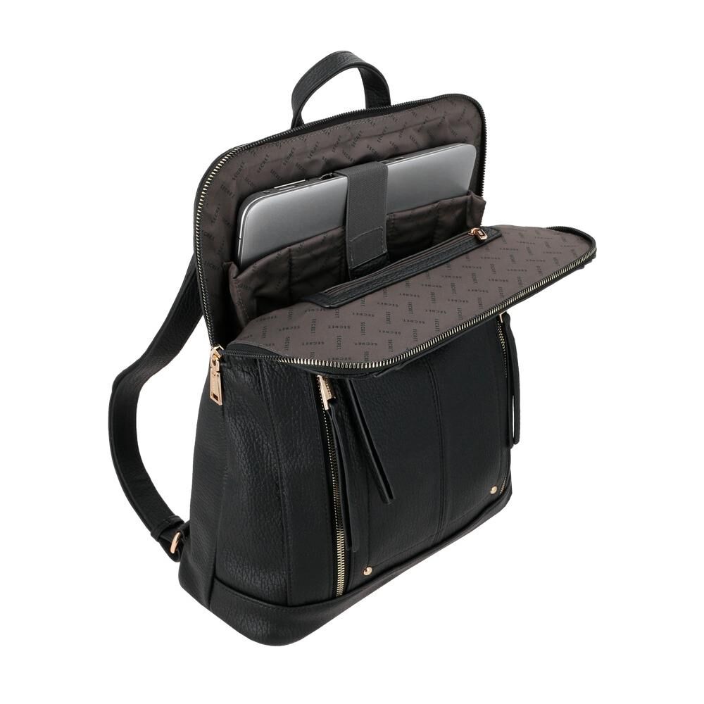 Mochila Notebook Secret Mancora Sc6 Negro 15" image number 3.0