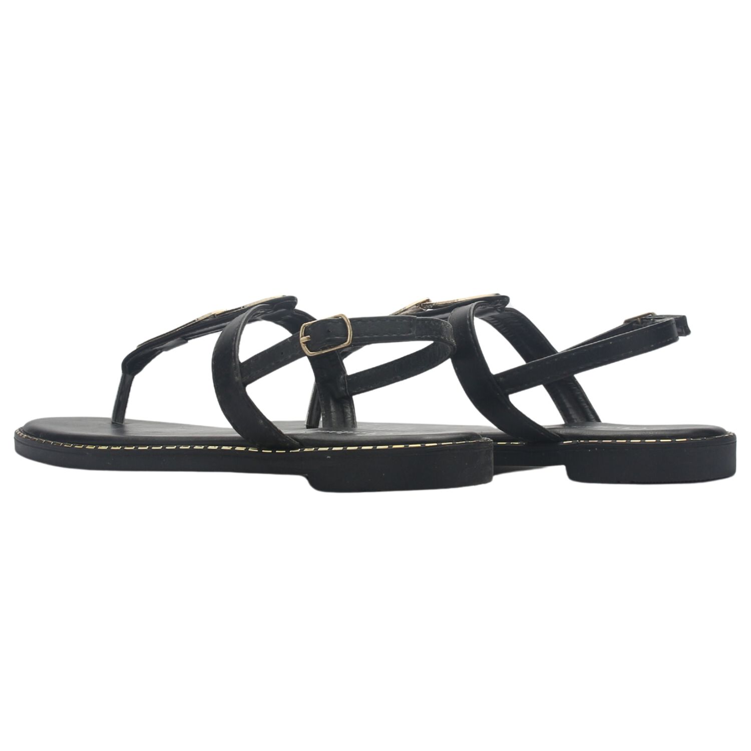 Sandalia Mujer Casual Negro Chalada Buckel-4 image number 5.0