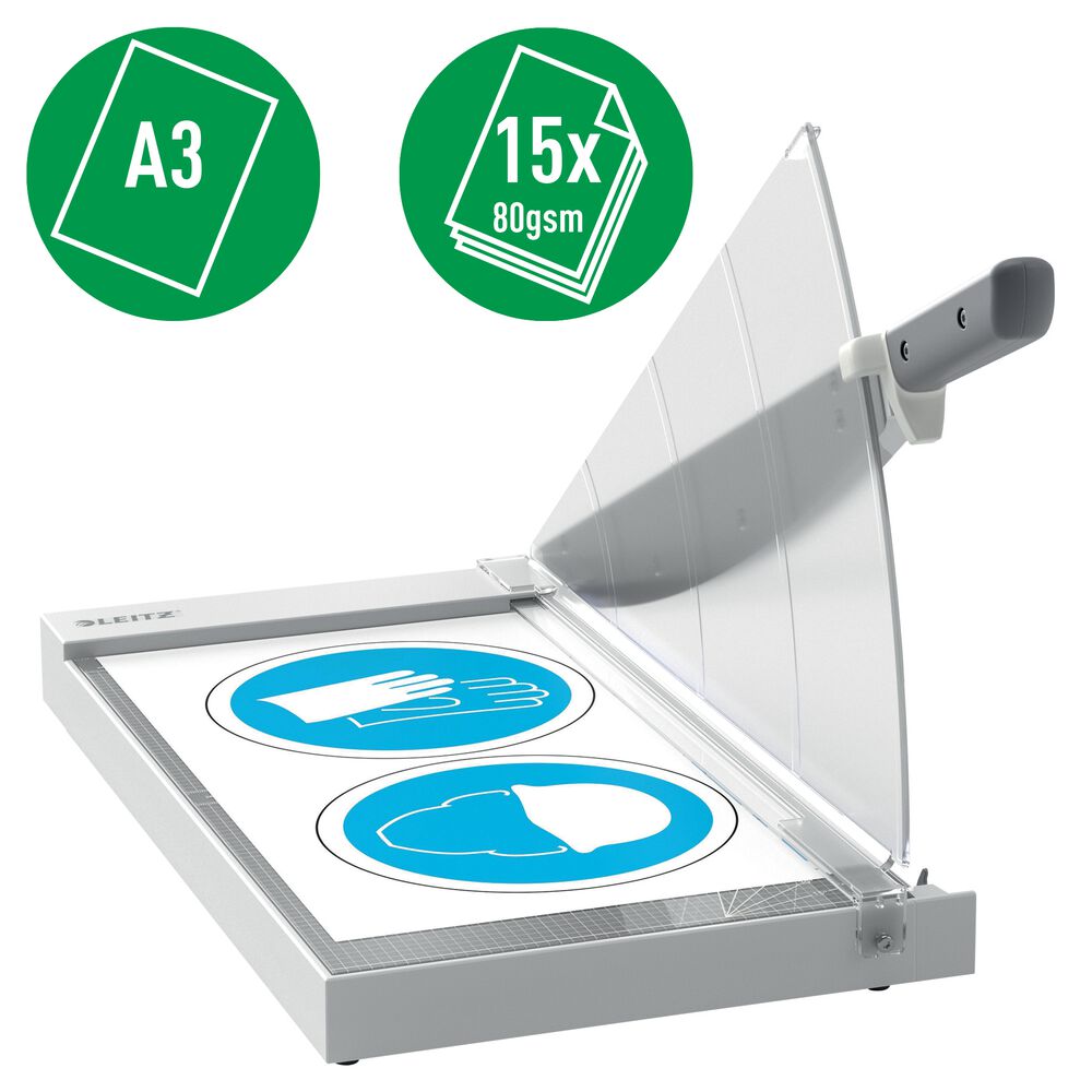 Guillotina De Palanca 1715g Precision Office A3 Con Longitud De Corte 42 X 30 Para 15 Hojas - Leitz image number 2.0