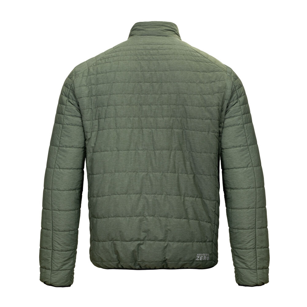 Parka Reversible Thinsulate Hombre Negro/verde Z-3000 image number 3.0