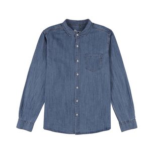 Camisa Denim Manga Larga Hombre Skuad