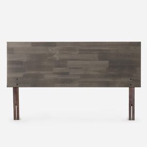 Cama Europea Rosen Ergo T / 2 Plazas / Base Dividida + Respaldo Tabor Grafito