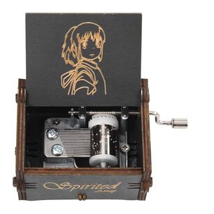 Caja Musical El Viaje De Chihiro Con Manivela