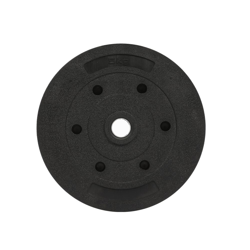Disco De Cemento 5 Kg Para Barra Pvc Negro image number 0.0