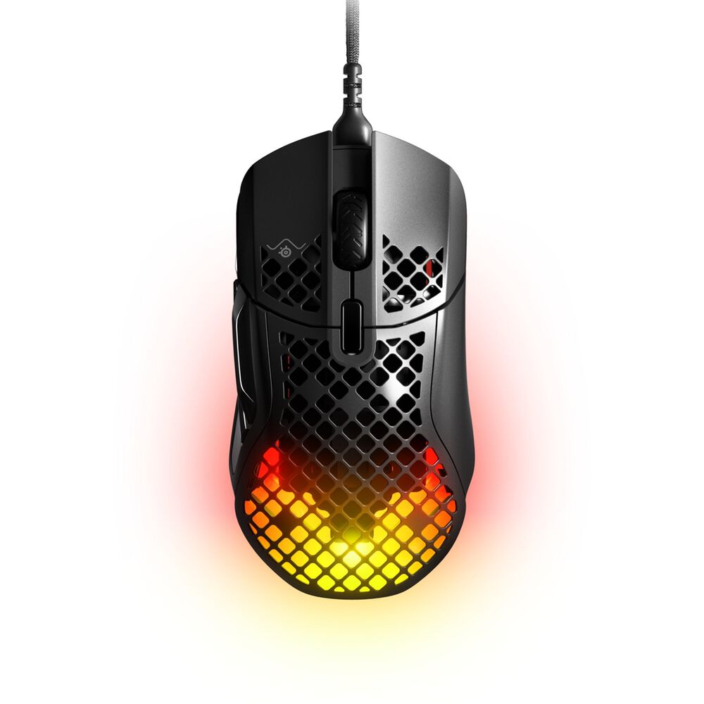 Mouse Gamer Steelseries Aerox 5 Wireless 18000 Dpi Negro image number 0.0