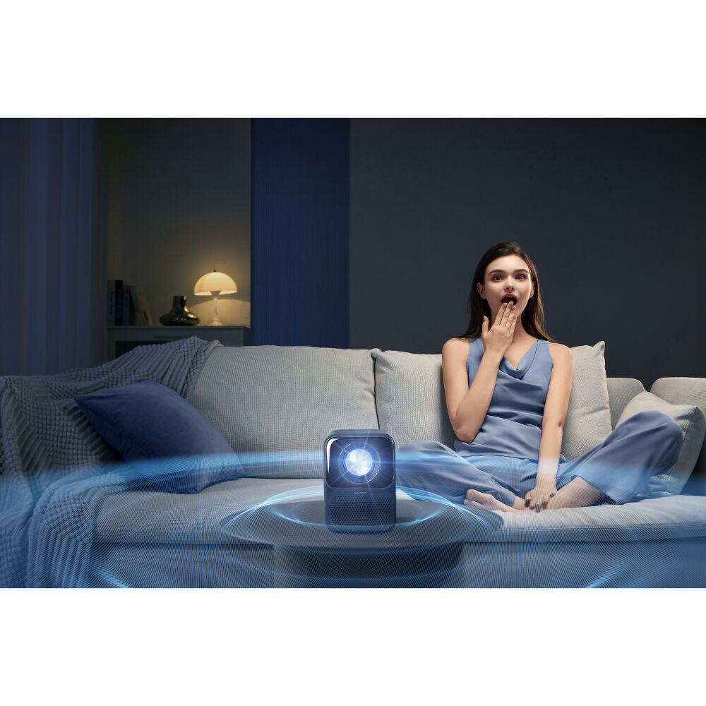 Proyector New T2 Max 450 Ansi Wifi Bt Azul Wanbo image number 2.0