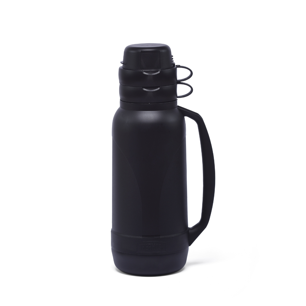 TERMO FLIP NEGRO 1,8L CON 2 TAZAS image number 0.0