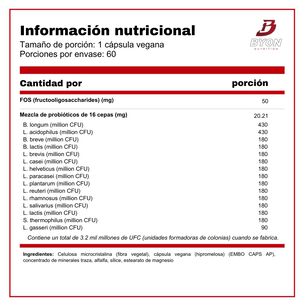 Probioticos Ultimate 16 Dr Sthepen 60 C&aacute;psulas