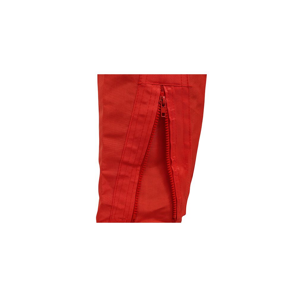 Overol Poplin C/cinta Rojo image number 4.0