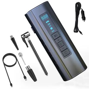 Mini Compresor Inflador 150 Psi Bater&iacute;a 6000mah Auto Moto