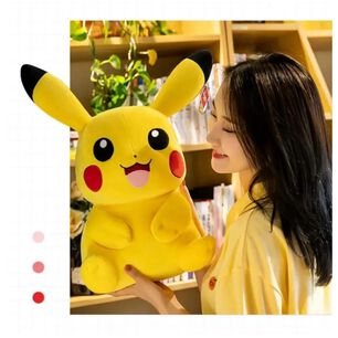 Juguete Peluche Pikachu Sonrisa 40cm Amarillo Infantil