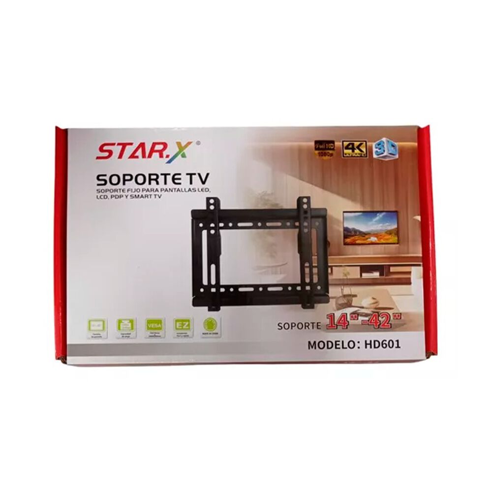 Soporte Tv Fijo De 14 A 42 Pulgadas Star.x image number 0.0