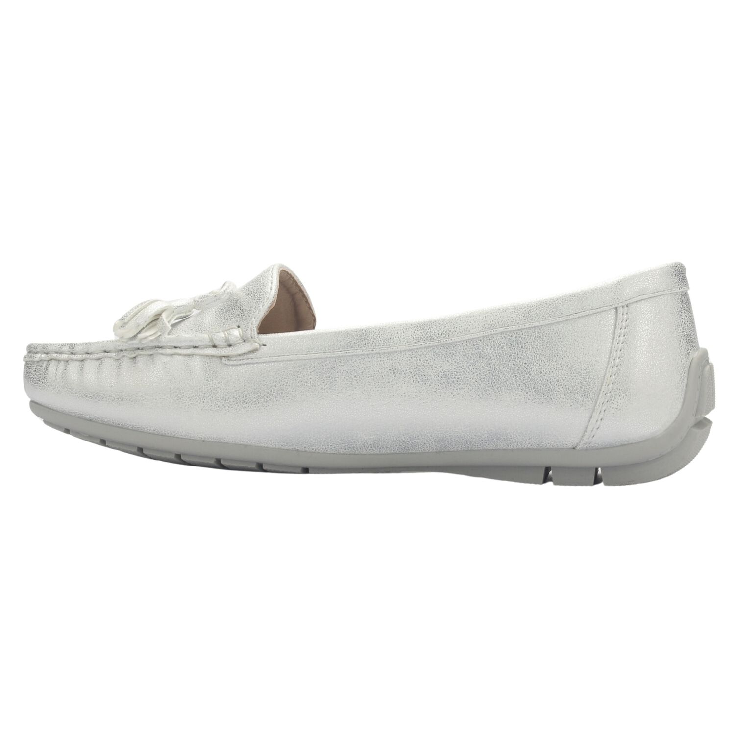 Mocasin Mujer Casual Plateado Chalada Nautico-3 image number 1.0