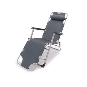 Silla De Camping Plegable Cama Reclinable Reposera Port&aacute;til
