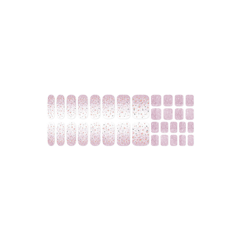 Uñas Sticker Efecto Gel Tiolla Sparkling Purple image number 1.0