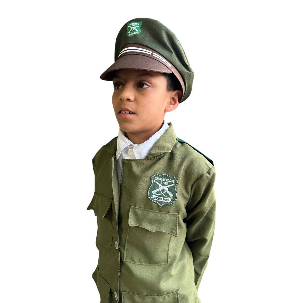 Disfraz Carabinero Policia Chile image number 0.0