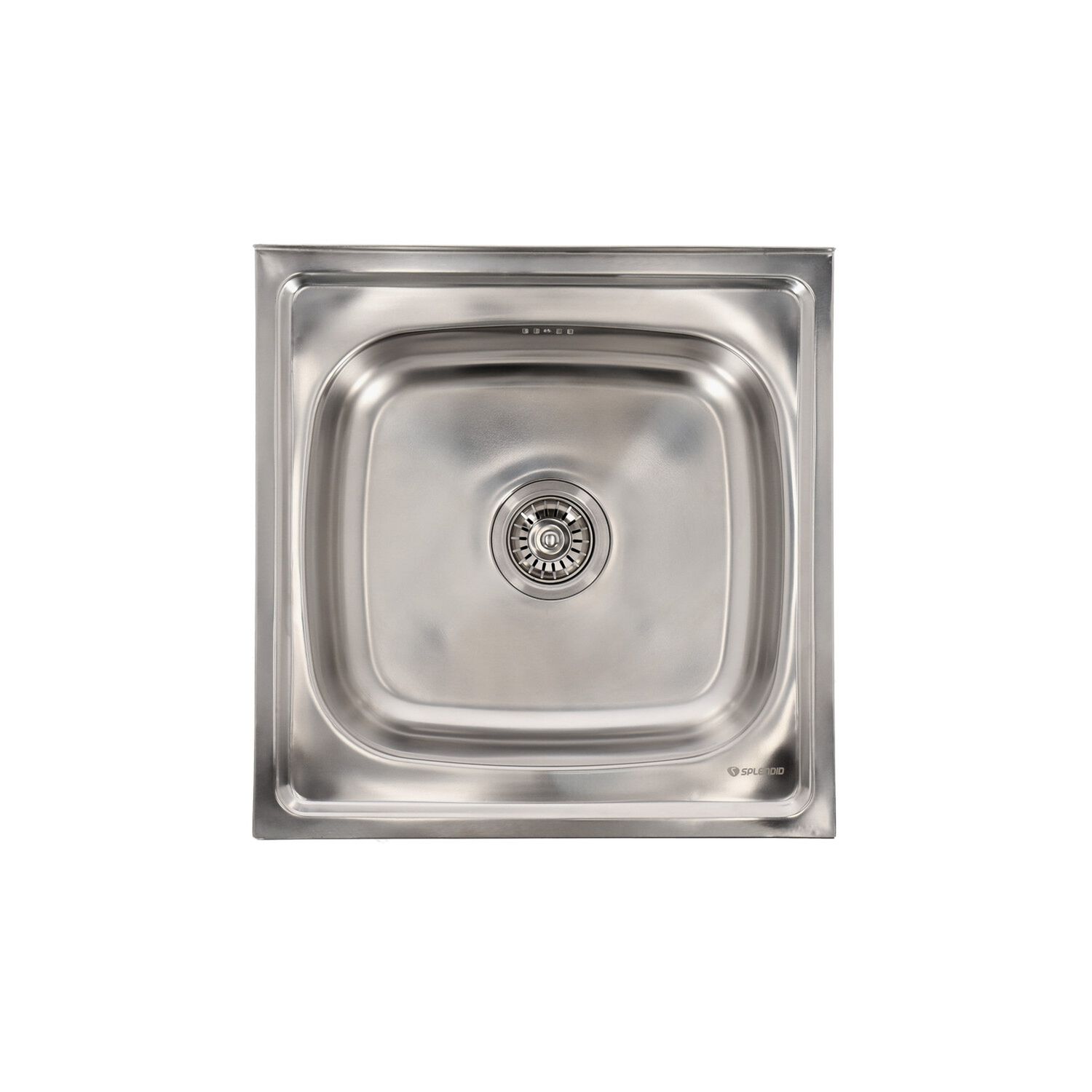 Lavaplatos Sobreponer 500 X 500 1 Cubeta Splendid Acero Inox image number 3.0