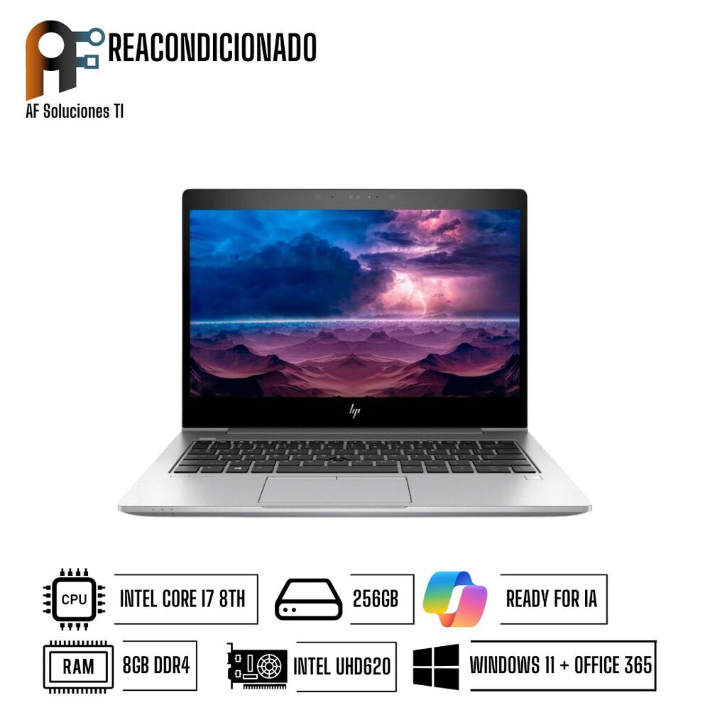 Notebook Hp Elitebook 840 G6 (i7 8th - 8gb - 256gb) (win11-office365) Reacondicionado image number 0.0