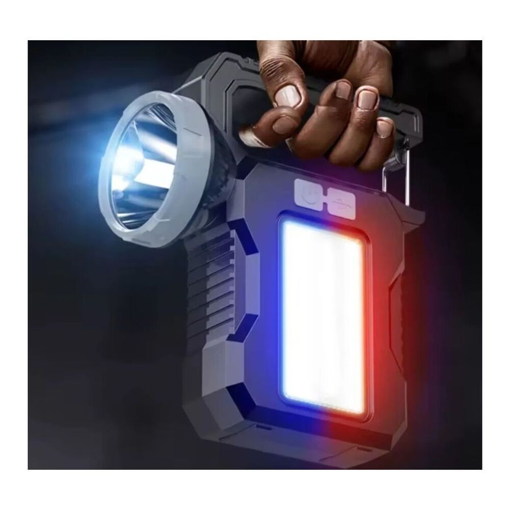 Linterna Solar Y Recargable Usb Led De Mano image number 3.0