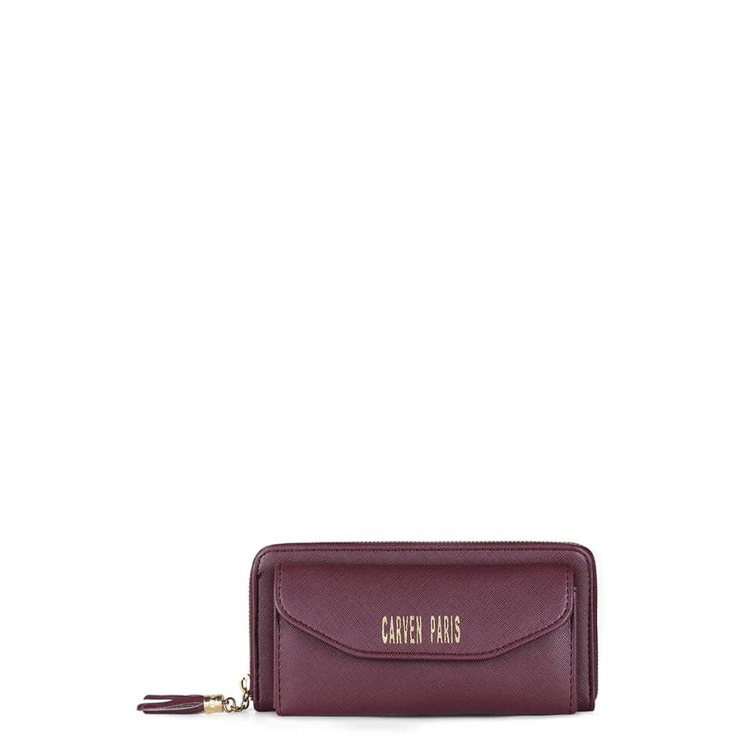 Billetera De Mujer Aria Burdeo Carven image number 0.0