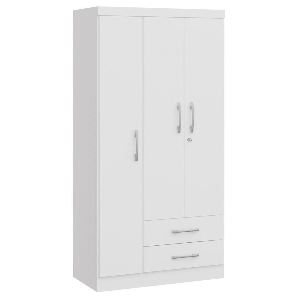 Closet Yardas Leticia Blanco 1x4 3 Puertas 2 Cajones image number 0.0