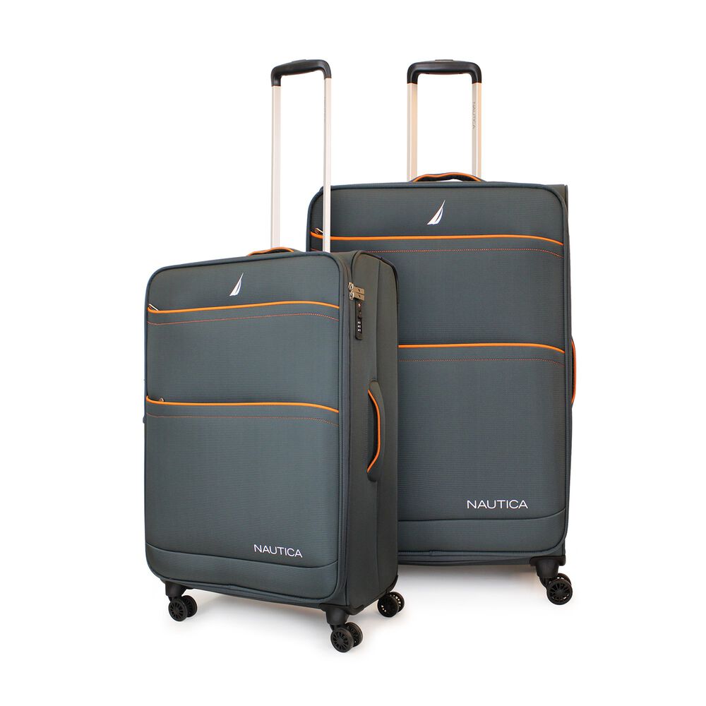 Pack 2 Maletas De Tela M+l Nautica Lisboa 20k Y 23k Gris image number 0.0