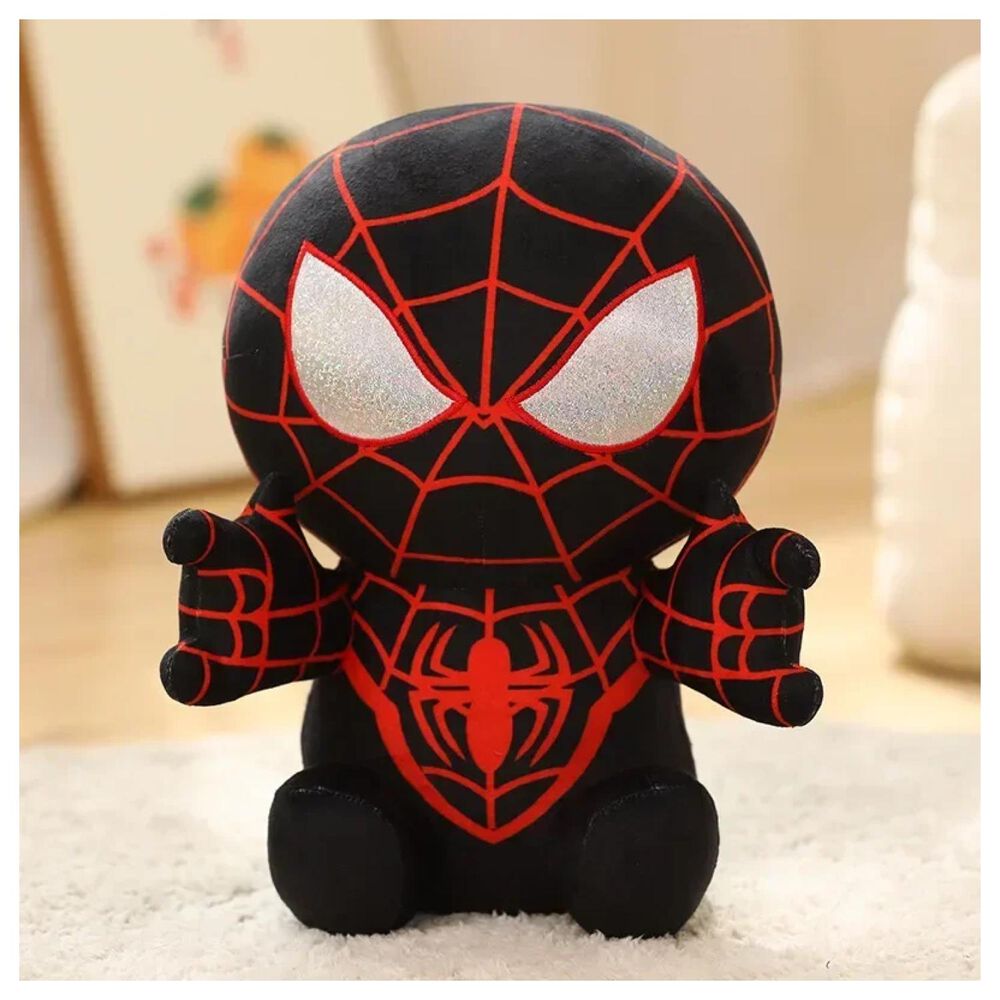 Juguete Peluche Spiderman Miles Morales 30cm Negro Infantil image number 2.0