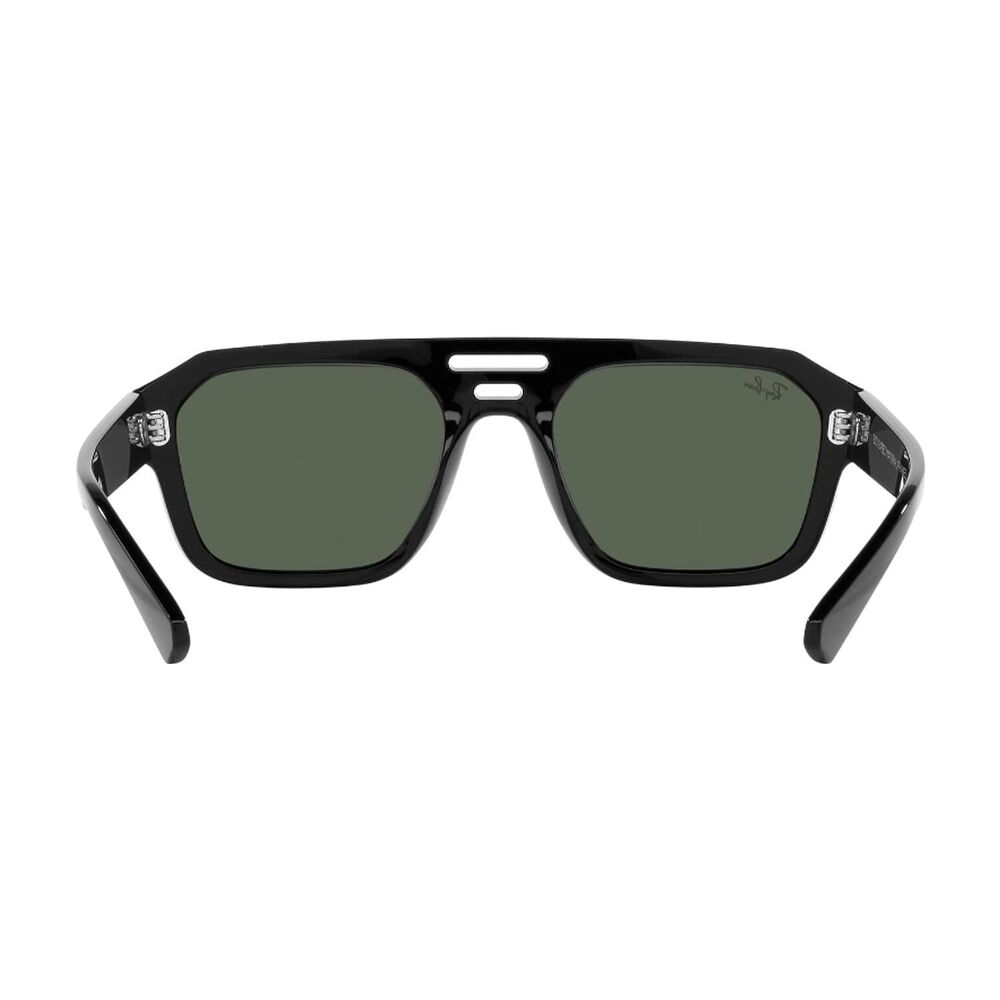 Lentes De Sol Corrigan Black Bio-based Sustentable Ray-ban image number 6.0