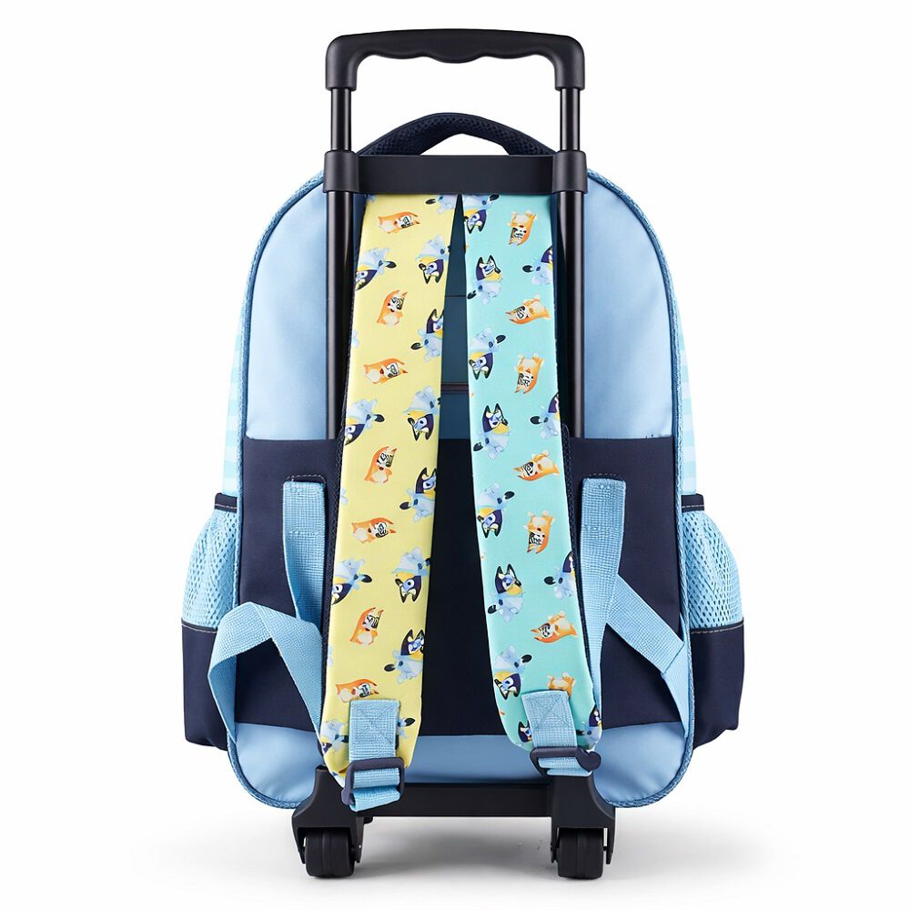 Mochila Bluey Con Ruedas + Lonchera Y Estuche image number 2.0