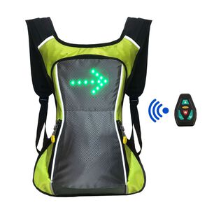 Mochila Reflectante Con Se&ntilde;alizador