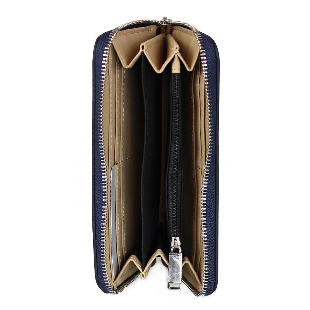 Billetera Mujer Calixta Azul Kenneth Cole image number 3.0