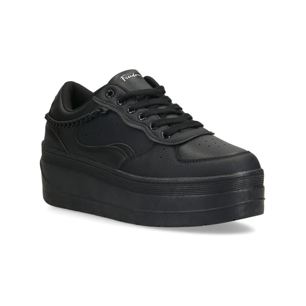 Zapatilla Urbana Mujer Freedom Black image number 0.0