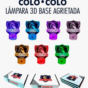L&aacute;mpara 3d Colo Colo