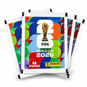 Pack 5 Sobres Mundial Fifa 2026 Panini Original 35 L&aacute;minas