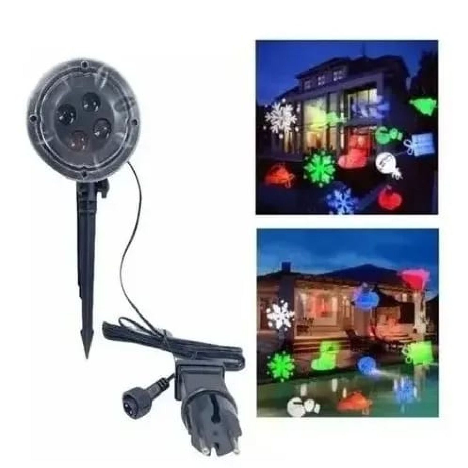 Proyector Luces Navidad Led Exterior Efectos Navide&ntilde;os. image number 0.0