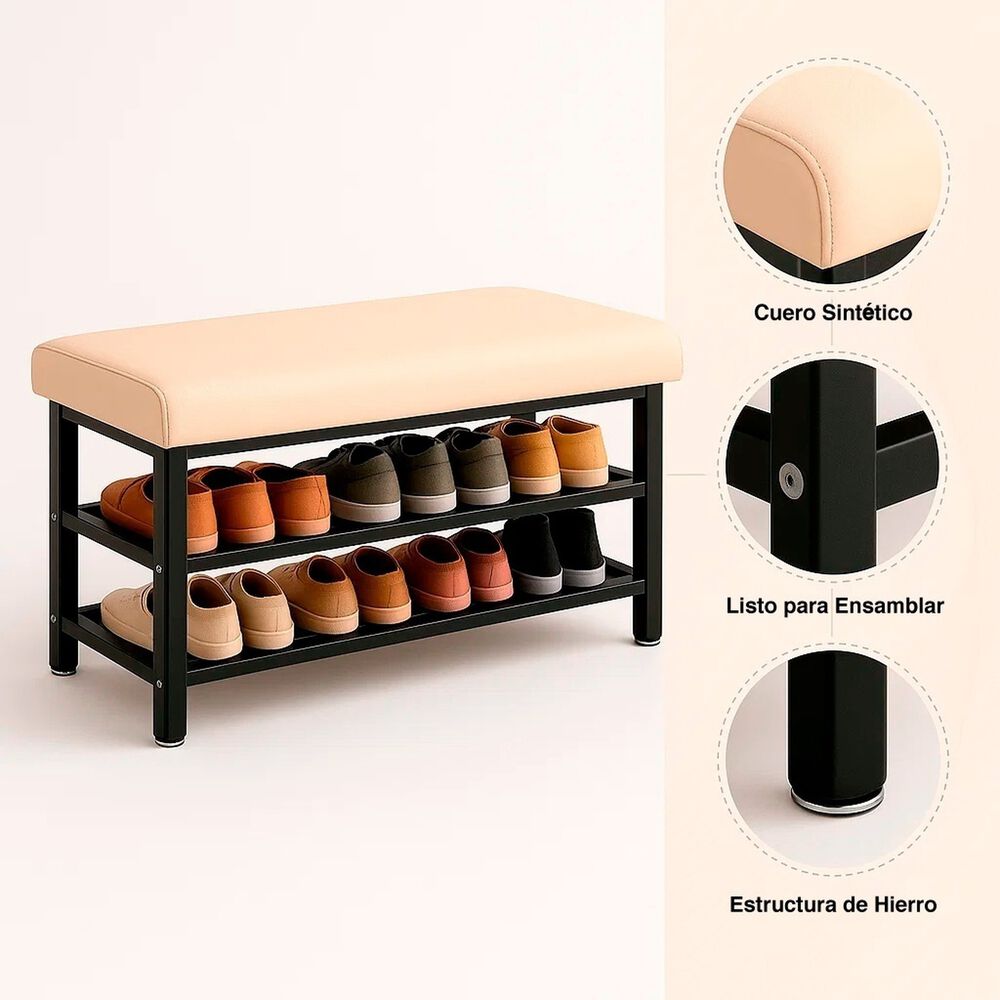 Zapatero Con Asiento Confort - Blanco image number 4.0