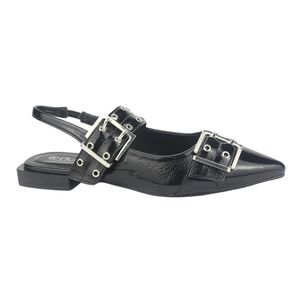 Ballerinas Negro Mujer Casuales Chalada Slik-1