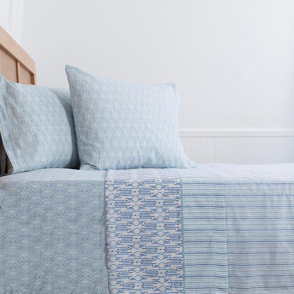 Sabana Estampadas 144 Hilos Mashini 2 P Sabina image number 4.0