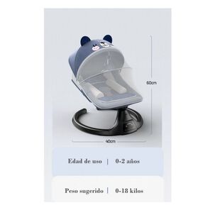 Mecedora El&eacute;ctrica Reclinable Bluetooth Lubabycas Universo