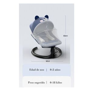 Mecedora El&eacute;ctrica Reclinable Bluetooth Lubabycas Universo